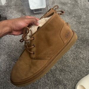 UGG Brown Chukka Boots Suede Ankle-High
